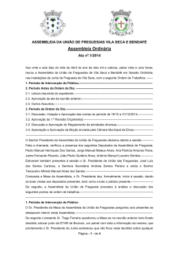 Ata assembleia abril 2014 - União de Freguesias de Vila Seca e