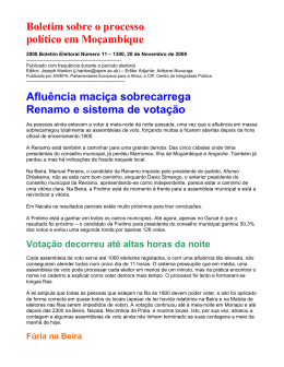 Boletim Eleitoral 11 - 1300, 20 de Nov de 2008