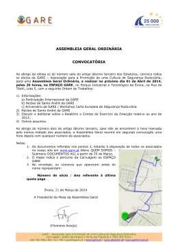Convocatória A.G. 01-04-2014