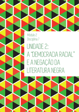 democracia racial - Portal COMFOR/Unifesp