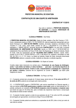 Contrato 113-2015 - Prefeitura Municipal De Goiatuba
