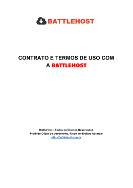 Termos de Serviço - BattleHost.com.br
