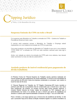 Clipping Juridico - berbatcurio.com.br
