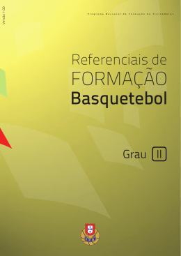 Grau II - Ref. Formação - Instituto do Desporto de Portugal