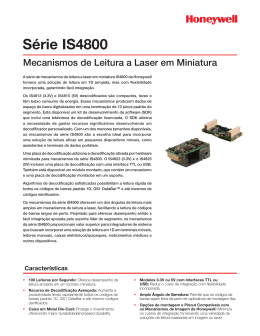 IS4800 Data Sheet Rev 10/09 Portuguese