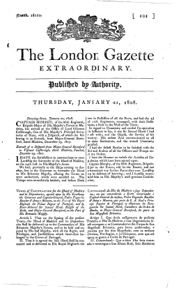 The London Gazette, Issue 16110
