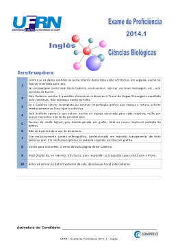 Ciências Biológicas (Divulgação em 13/04/2014) - Comperve