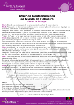 formato PDF - Quinta da Palmeira, Boutique Hotel in Serra da