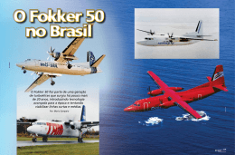 O Fokker 50 fez parte de uma geração de turboélices que surgiu há
