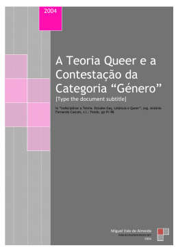 download, pdf, 78kb - Miguel Vale de Almeida