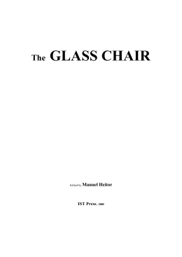 The GLASS CHAIR