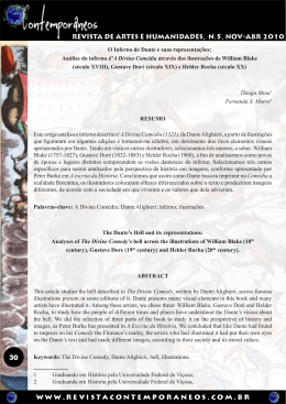 O Inferno de Dante e suas representações: Análise do inferno d`A
