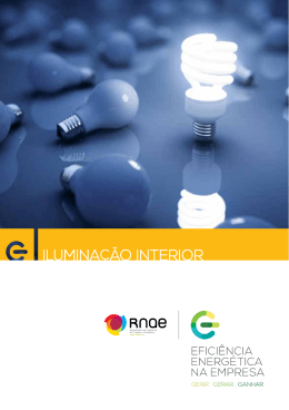 Iluminação Interior - RNAE - Associação das Agências de Energia e