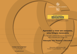 EDUCATION - Fundação Calouste Gulbenkian