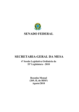 RISF - Senado Federal
