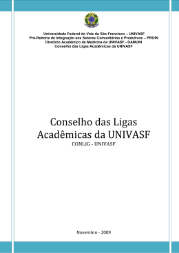 Conselho das Ligas Acadêmicas da UNIVASF