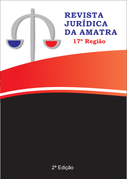 Capa Montada_agencia - Associação dos Magistrados do Trabalho
