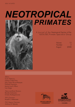 Neotropical Primates - Primate Specialist Group