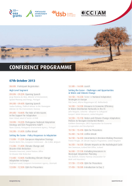 conference Programme