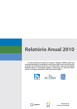 Relatório Anual 2010