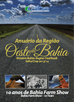 Anuário da Região Oeste da Bahia 2014