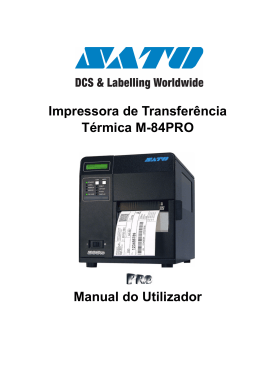 Impressora de Transferência Térmica M-84PRO