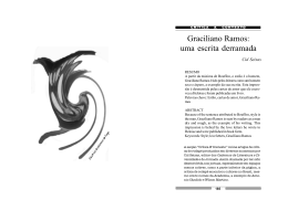 Crítica & Contexto - "Graciliano Ramos: uma escrita derramada