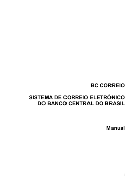 BC Correio - Manual Básico
