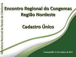Cadastro Único - Prefeitura de Rio Verde