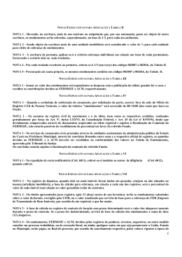Notas - Tribunal de Justiça do Estado do Ceará