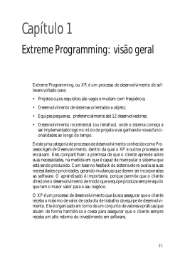 Capítulo 1 • Extreme Programming