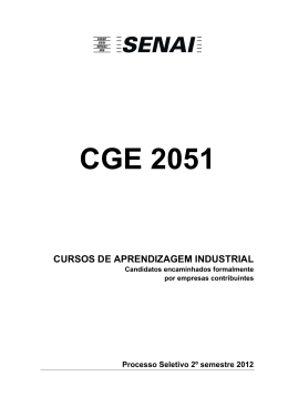 CGE 2051 ss