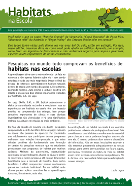 Jornal Habitats – Ano 2, Número 4