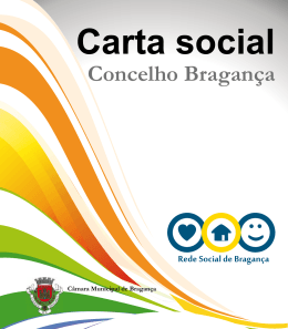 Carta Social do Concelho de Bragança