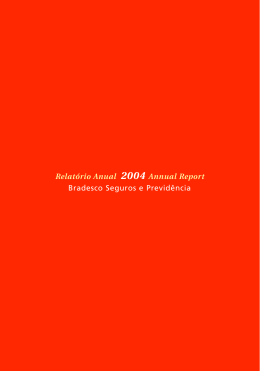 Relatório Anual 2004