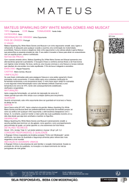 mateus sparkling dry white maria gomes and muscat