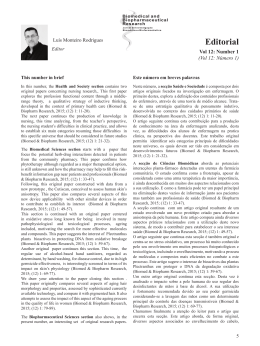 Editorial - Biomedical and Biopharmaceutical Research