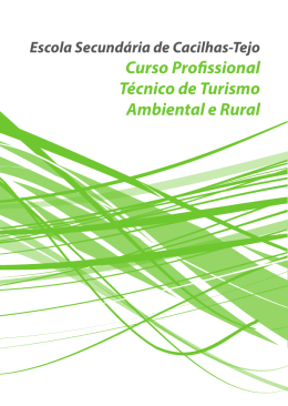 Curso Profissional Técnico de Turismo Ambiental e Rural