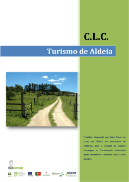 Turismo de Aldeia - pradigital-tome
