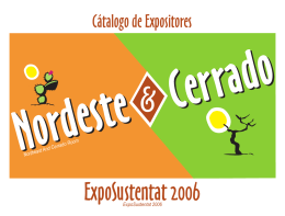 Veja catálogo da Sala 2006 - Caatinga Cerrado