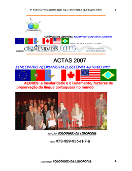 ACTAS 2007 ACTAS 2007