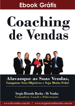 Ebook Coaching de Vendas.cdr