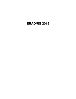 ERAD/RS 2015