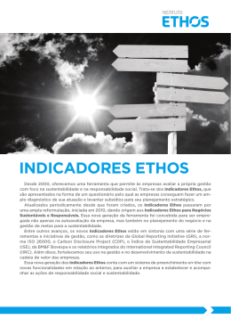 INDICADORES ETHOS