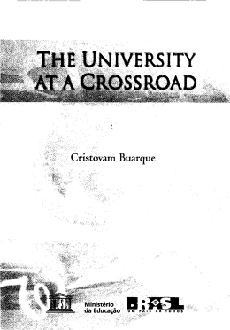 The University at a crossroad - unesdoc