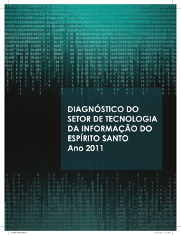 DIAGNÓSTICO DO SETOR DE TECNOLOGIA DA INFORMAÇÃO