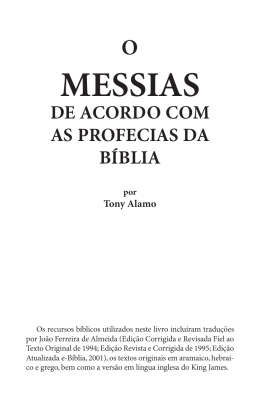 o messias de acordo com as profecias da bíblia
