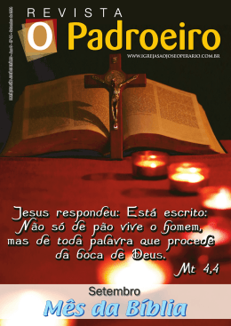 Número 44 - Setembro/2014 - Paróquia São José Operário