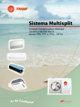 Sistema Multisplit(SS-SLB011-PT)