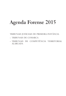 Agenda Forense 2015